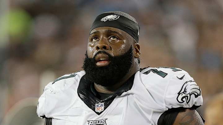 Eagles left tackle Peters questionable against Cowboys