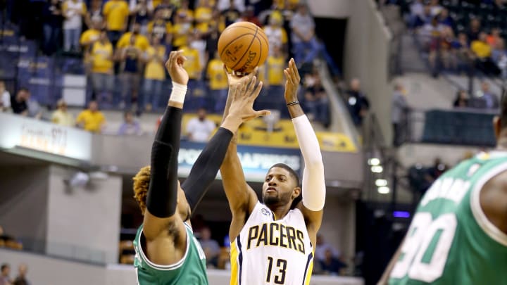 George scores 26 to lead the Pacers past Celtics, 100-98