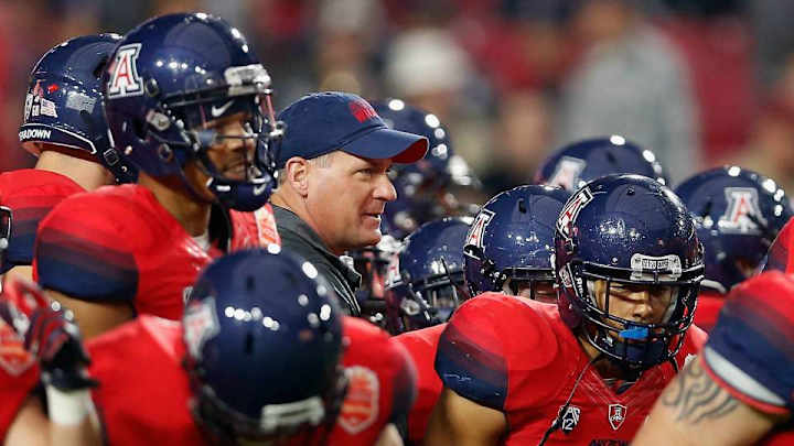 Watch Arizona players go wild after Rich Rodriguez cancels practice Watch Arizona players go wild after Rich Rodriguez cancels practice