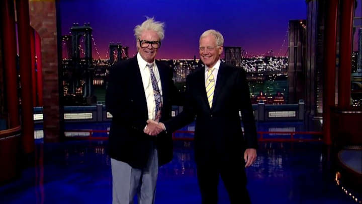Will Ferrell's Harry Caray makes a final appearance on David Letterman