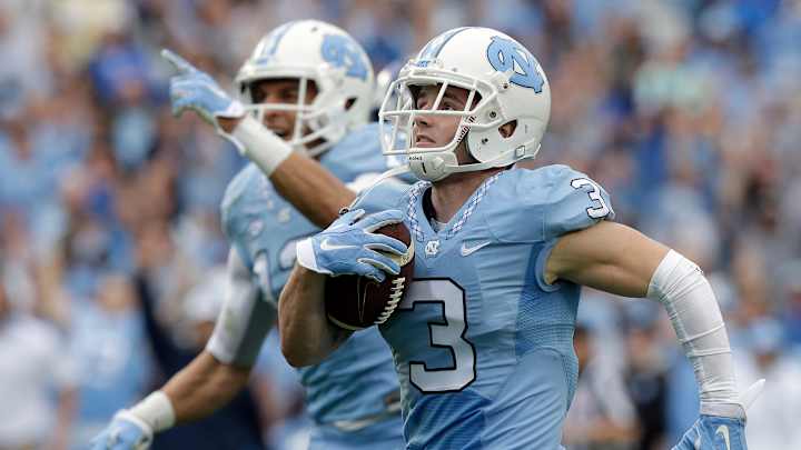 No. 17 Tar Heels getting plenty of production from wideouts