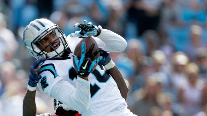 Newton stays confident in WRs in 24-17 win over Texans Newton stays confident in WRs in 24-17 win over Texans