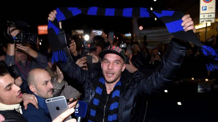 Arsenal forward Lukas Podolski close to joining Inter Milan Arsenal forward Lukas Podolski close to joining Inter Milan