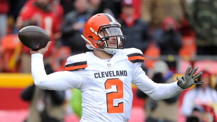Browns QB Johnny Manziel being evaluated for concussion