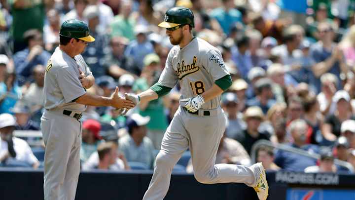 Sogard's RBI single in 9th lifts A's to 6-5 win over Padres
