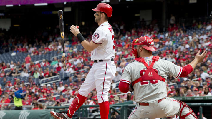 Nationals teammates Harper, Papelbon get into dugout fight
