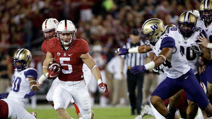 McCaffrey leads No. 10 Stanford past Washington 31-14