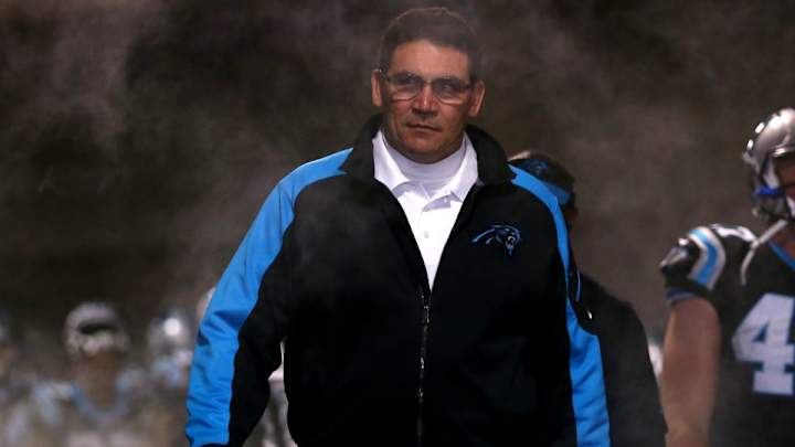 Ron Rivera dabs after Panthers win, Migos approves Ron Rivera dabs after Panthers win, Migos approves