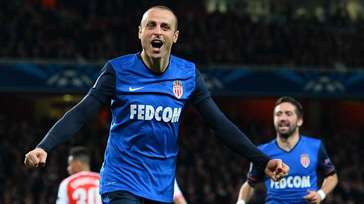 Watch: Berbatov scores for Monaco against Arsenal in return to London