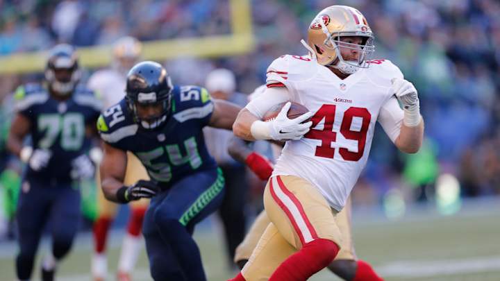 Police: 49ers fullback Bruce Miller pushed girlfriend, broke cell phone
