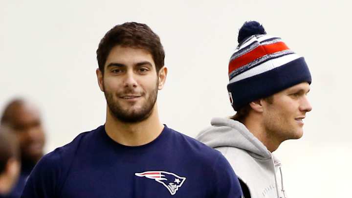 Brady's fill-in: 2nd-year QB Garoppolo in line to take over Brady's fill-in: 2nd-year QB Garoppolo in line to take over