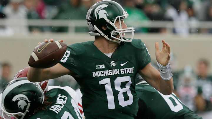 No. 7 Michigan State pulls away for 52-26 win over Indiana