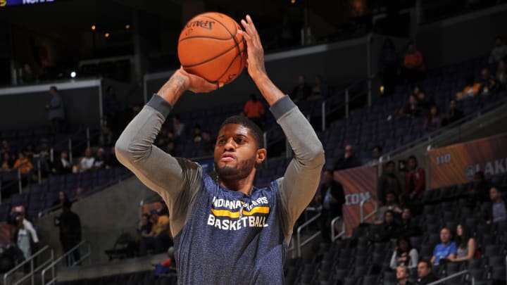 Watch: Pacers' Paul George discusses return from broken leg