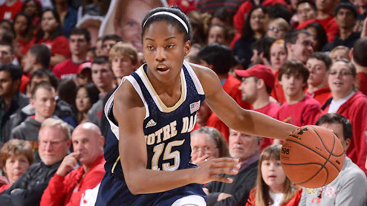 Notre Dame's Lindsay Allen learning to become a more vocal leader