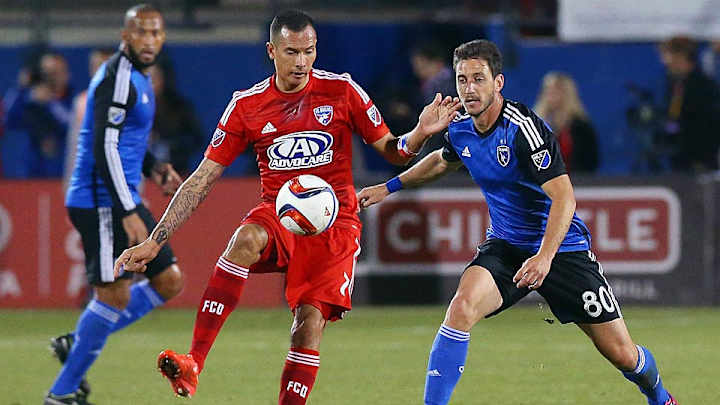 Blas Perez's stoppage-time header gives FC Dallas win over Earthquakes