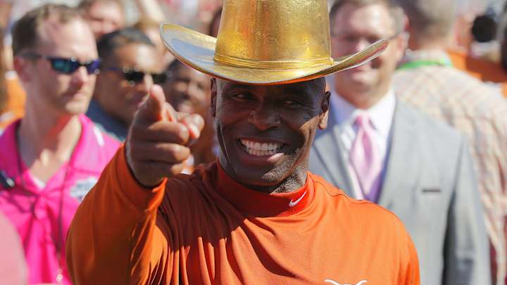 Texas coach Charlie Strong denies Miami job rumors