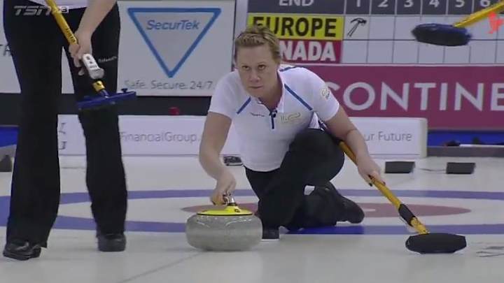 This curling highlight is honestly pretty cool