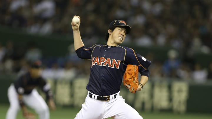 Japanese pitcher Maeda cleared to negotiate with MLB teams
