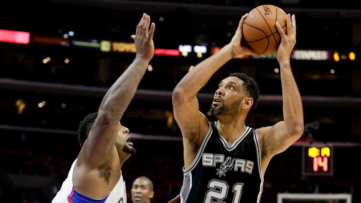 Tim Duncan becomes fifth NBA player with 5,000 career postseason points