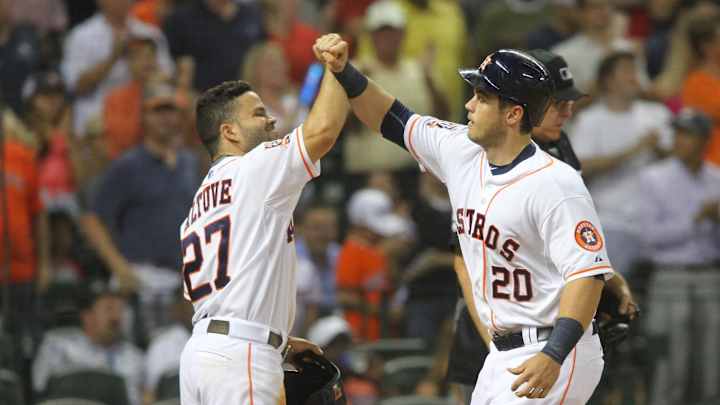 Tucker homers twice to lead Astros over Red Sox 4-2