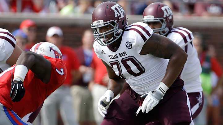 Report: Texas A&M OT Cedric Ogbuehi tore ACL in bowl game