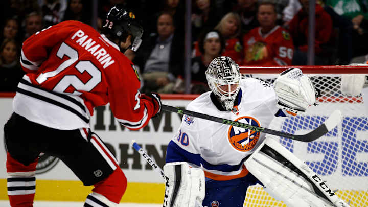 Kane, Panarin lead Blackhawks past Islanders 4-1 Kane, Panarin lead Blackhawks past Islanders 4-1