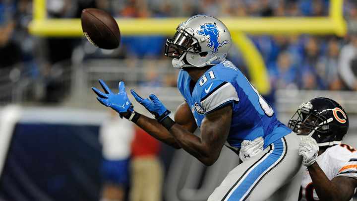 Watch: Calvin Johnson reception sets up game-winning field goal for Lions