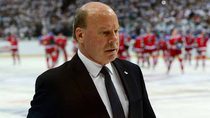 Former NHL coach Mike Keenan is in Russia now, starring in ads as Lenin