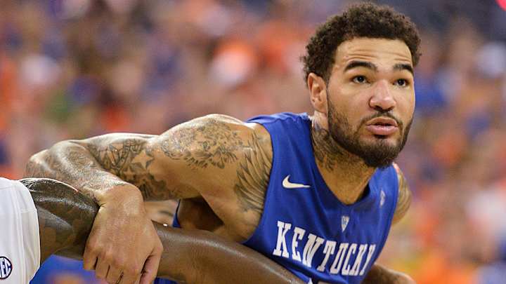 Watch: Kentucky's Willie Cauley-Stein pins dunk attempt against backboard