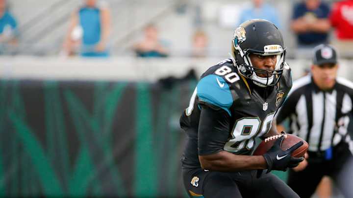 Jaguars TE Julius Thomas (hand) out for preseason