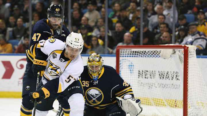 Predators end record scoring drought, beat Sabres 3-2 Predators end record scoring drought, beat Sabres 3-2