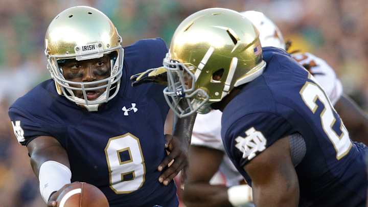 Notre Dame loses RB Folston for season with torn MCL