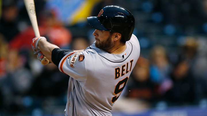Belt's HR helps Giants beat Rockies, 11-8.