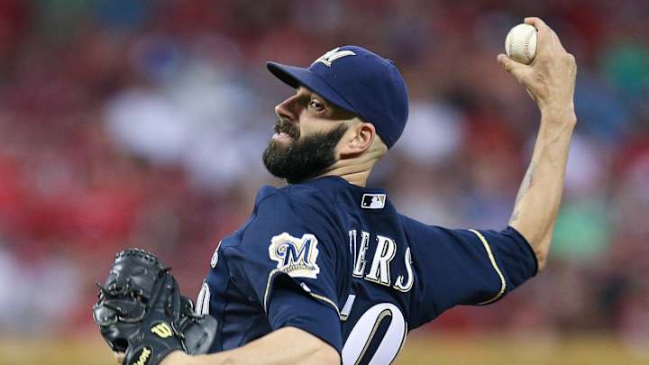 Gomez grand slam highlights Brewers' 12-1 win over Reds
