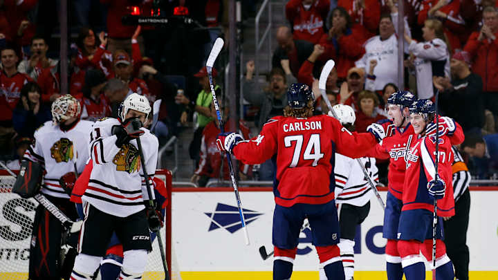 Holtby's 26 saves lift Capitals to 4-1 win over Blackhawks
