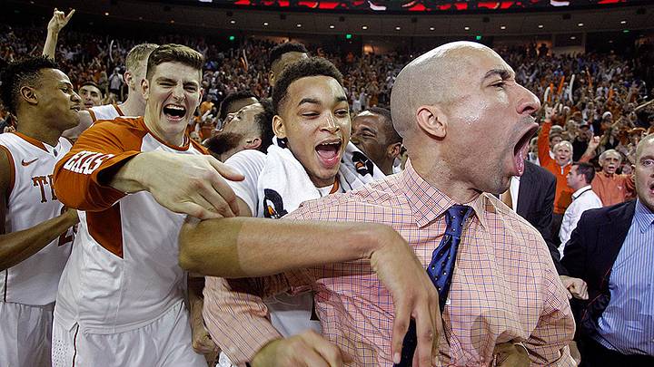 Watch: Texas upsets No. 3 North Carolina on Felix’s buzzer beater