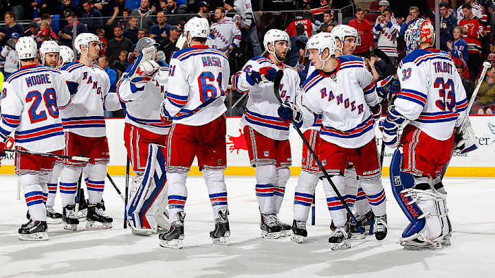 Rangers capture first Presidents' Trophy since 1994 by topping Devils