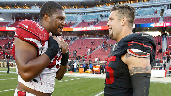 San Francisco 49ers C Alex Boone criticizes referees after loss