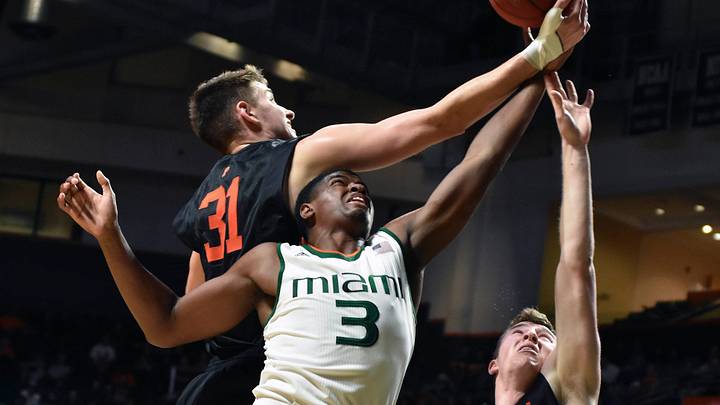 No. 13 Miami outlasts Princeton 76-64 No. 13 Miami outlasts Princeton 76-64