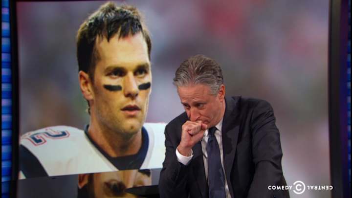 Jon Stewart is disappointed in Tom Brady over Deflategate