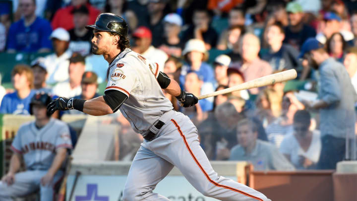 Giants place Angel Pagan on 15-day DL with knee tendinitis