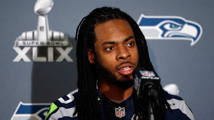 Richard Sherman unsure if he'll skip Super Bowl for son's birth