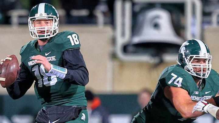 Michigan State's Connor Cook focused on being sharper; BYU's Hill a natural leader