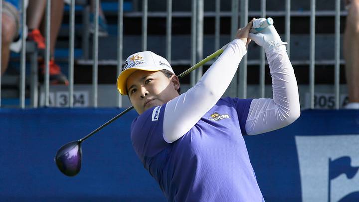 Hur reaches 8 under to lead LPGA's NW Arkansas Championship