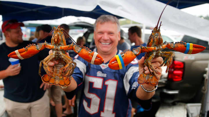 The Latest on NFL opener: Rain dampens pregame festivities