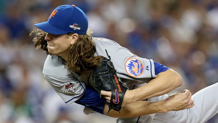 Mets take NLDS Game 1 from Dodgers 3–1 behind Jacob deGrom’s 13 Ks