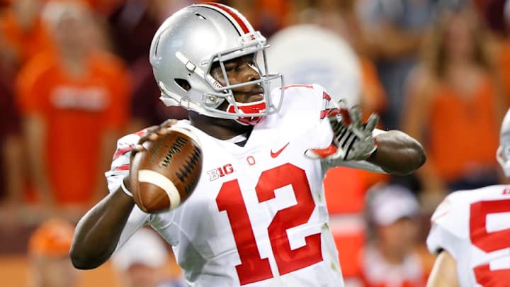 Cardale Jones found out he was starting on OSU's first series