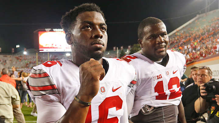 Jones revealed as starter in win, but QB questions remain for Ohio State Jones revealed as starter in win, but QB questions remain for Ohio State
