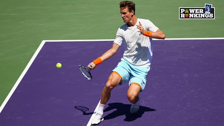 Power Rankings: Nadal's rank drops while Berdych rises into top four