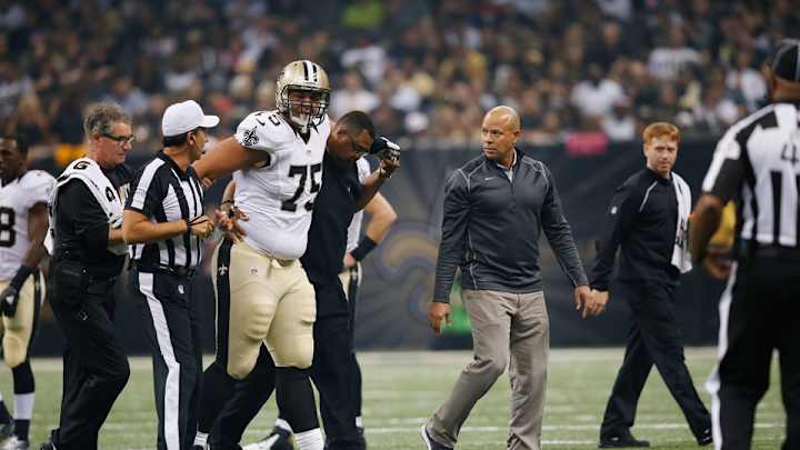Report: Saints OT Andrus Peat out four weeks with MCL sprain